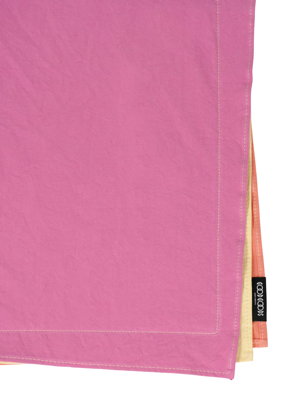 A detail shot of the GOOD GOODS ISSEY MIYAKE IROGAMI bag.