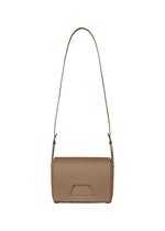 A product shot of the GOOD GOODS ISSEY MIYAKE BOX bag in dark brown (49).