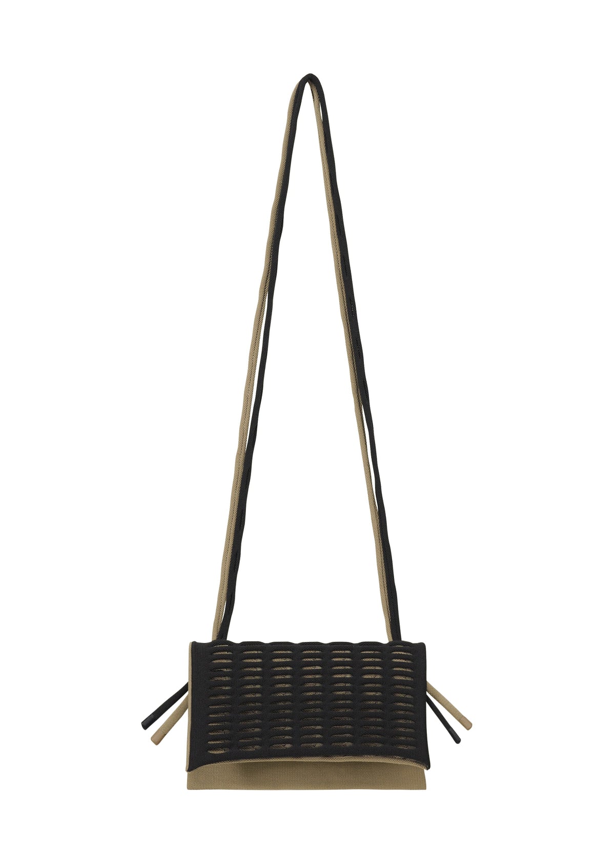 MOKKO BI-COLOR Bag Black x Khaki