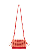 MOKKO BI-COLOR Bag Red x Coral Pink