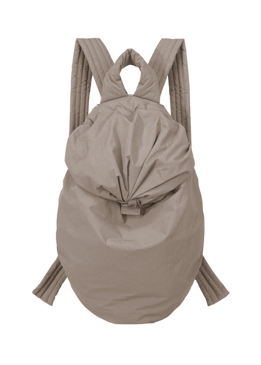 A product shot of the GOOD GOODS ISSEY MIYAKE FUWA FUWA bags in greige (13).