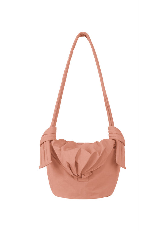 A product shot of the GOOD GOODS ISSEY MIYAKE FUWA FUWA bags in dusty pink (28).