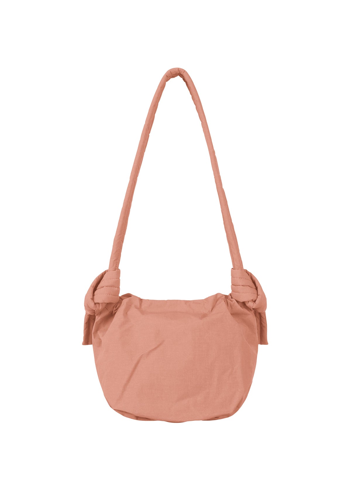 A detail shot of the GOOD GOODS ISSEY MIYAKE FUWA FUWA bags.