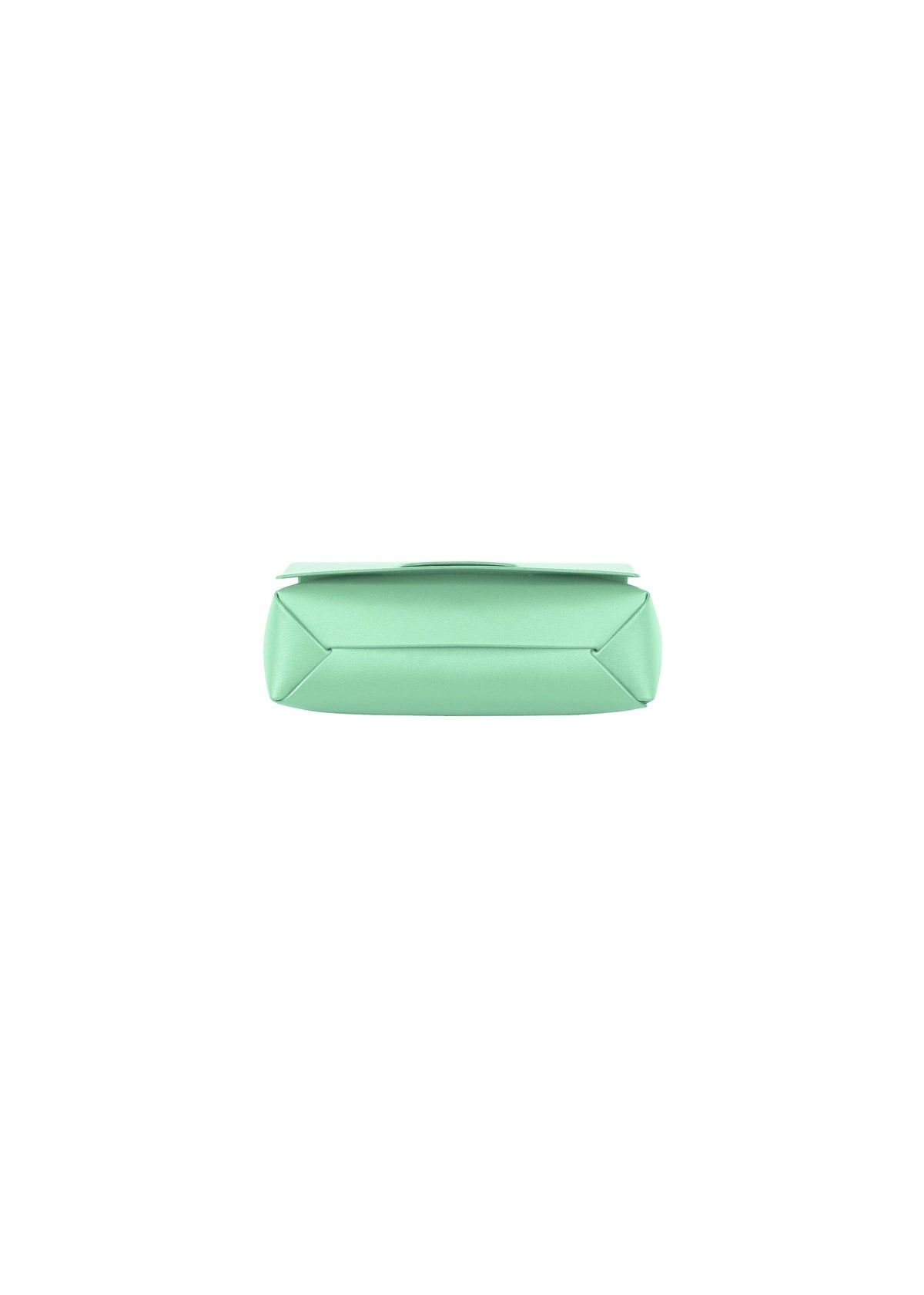 A detail shot of the GOOD GOODS ISSEY MIYAKE BOX bag.