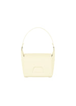 A product shot of the GOOD GOODS ISSEY MIYAKE BOX bag in cream (50).