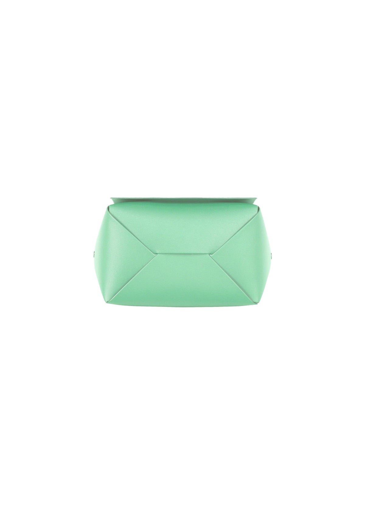 A detail shot of the GOOD GOODS ISSEY MIYAKE BOX bag.