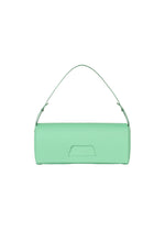 A detail shot of the GOOD GOODS ISSEY MIYAKE BOX bag.