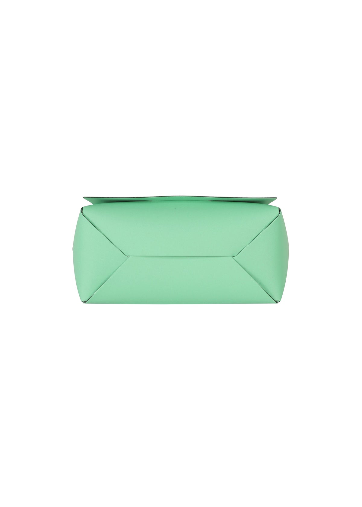 A detail shot of the GOOD GOODS ISSEY MIYAKE BOX bag.