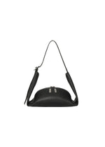 A product shot of the GOOD GOODS ISSEY MIYAKE LEAF handbag in black.