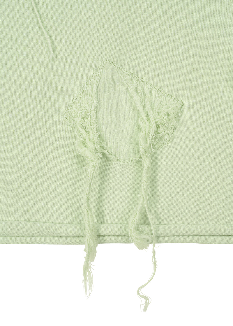 FRINGE TAIL Top Pale Green