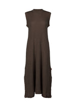 KYO CHIJIMI AUGUST Dress Dark Brown