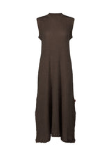 KYO CHIJIMI AUGUST Dress Dark Brown