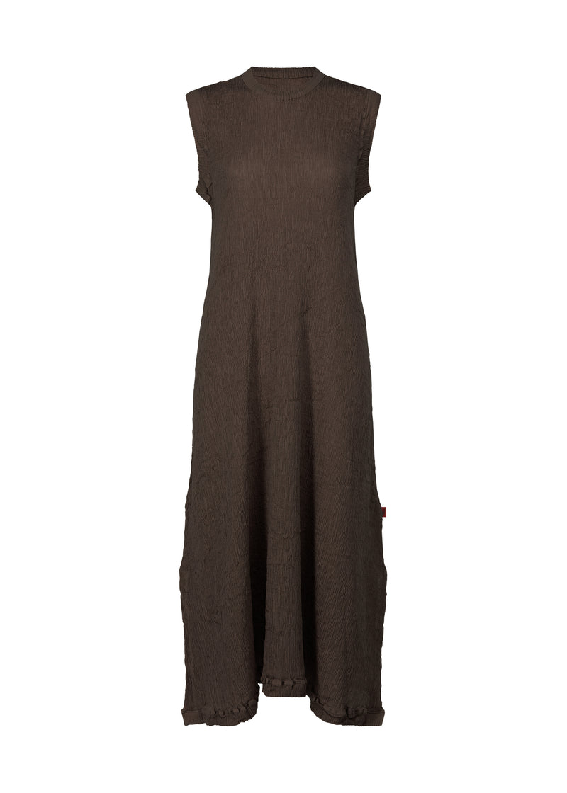 KYO CHIJIMI AUGUST Dress Dark Brown