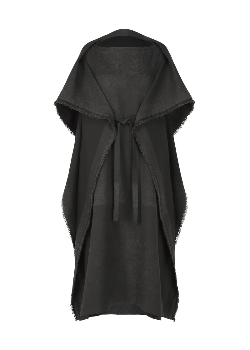 A product shot of the HAAT  SQUARE GRADATION dress in black (15)