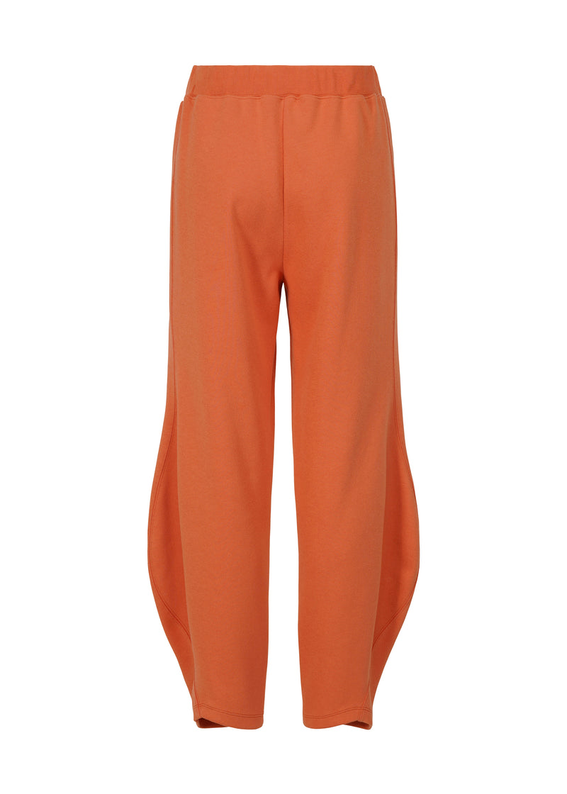 WAVY LINE Trousers Orange