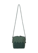 A product shot of the HAAT CHENILLE VELOUR bag in peacock green (66).