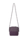 CHENILLE VELOUR Shoulder Bag Purple