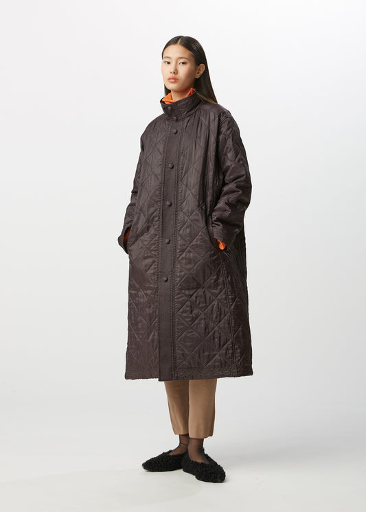 QUILT UP Coat Dark Brown