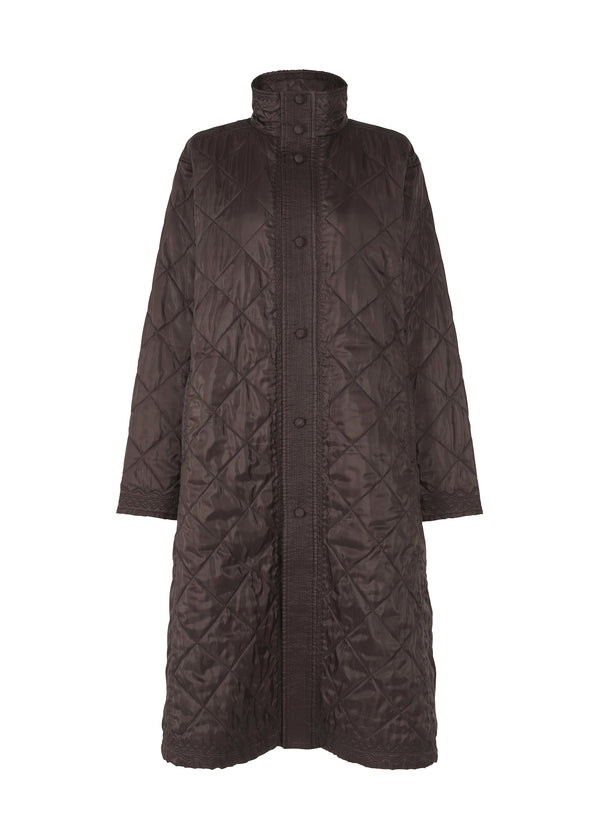 QUILT UP Coat Dark Brown