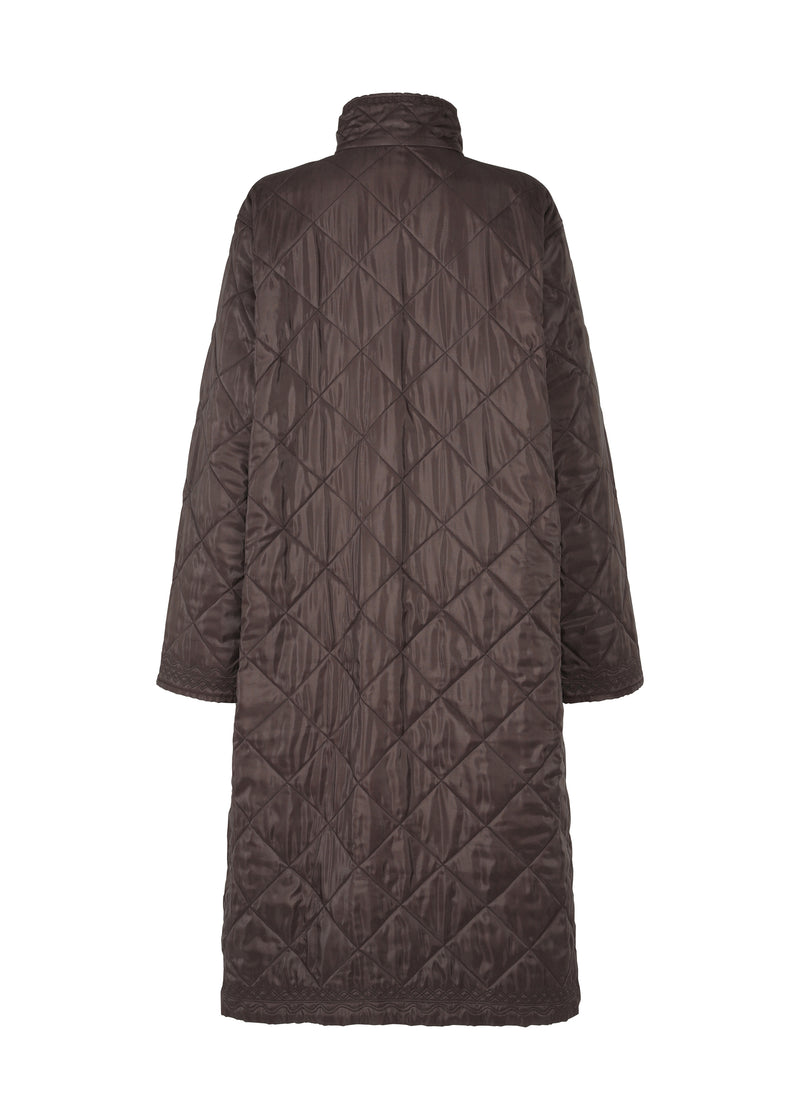 QUILT UP Coat Dark Brown