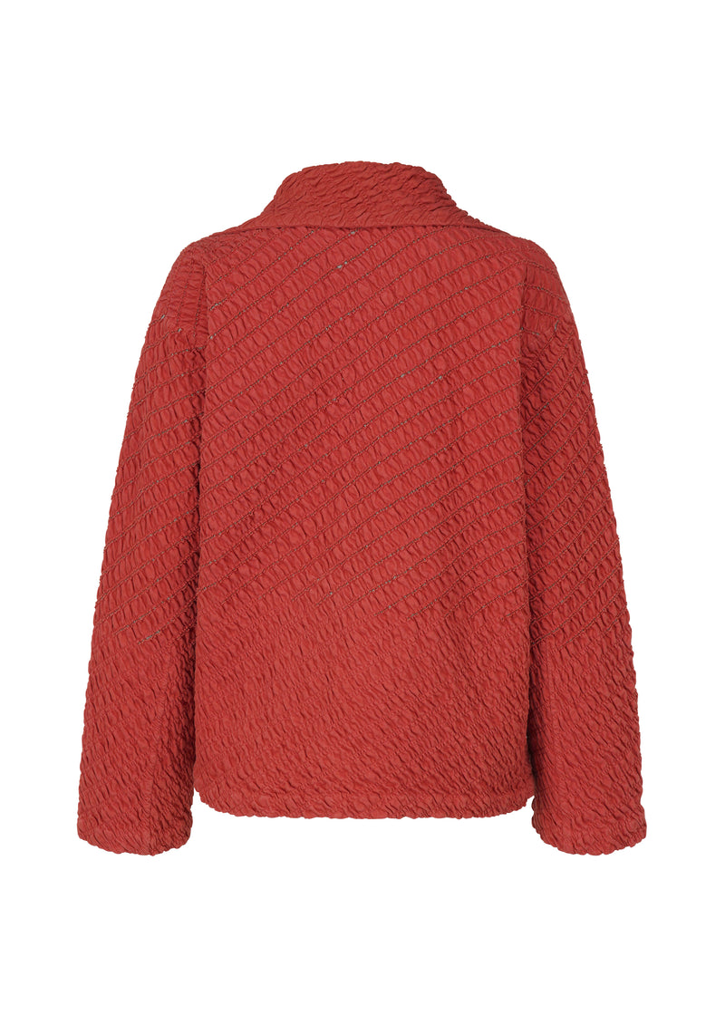 BIAS LINE Cardigan Red