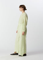 A model wears the HAAT KUMO trousers.