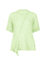 A product shot of the HAAT KUMO shirt in pale green (63).