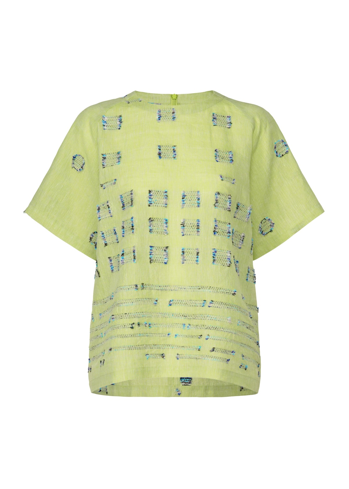 A product shot of the HAAT KOMOREBI shirt in green (62).