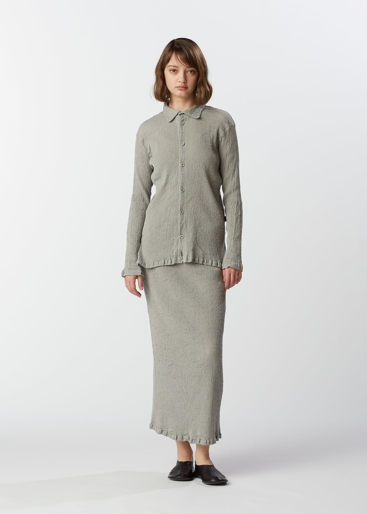 KYO CHIJIMI LIMITED Shirt Grey