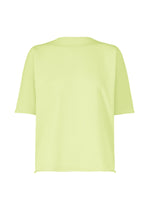 A product shot of the HAAT LIGHT COTTON SEAMLESS shirt in pale green (63).