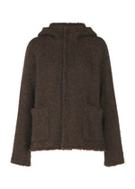 A product shot of the HAAT ROVING NEP jacket in brown (44).