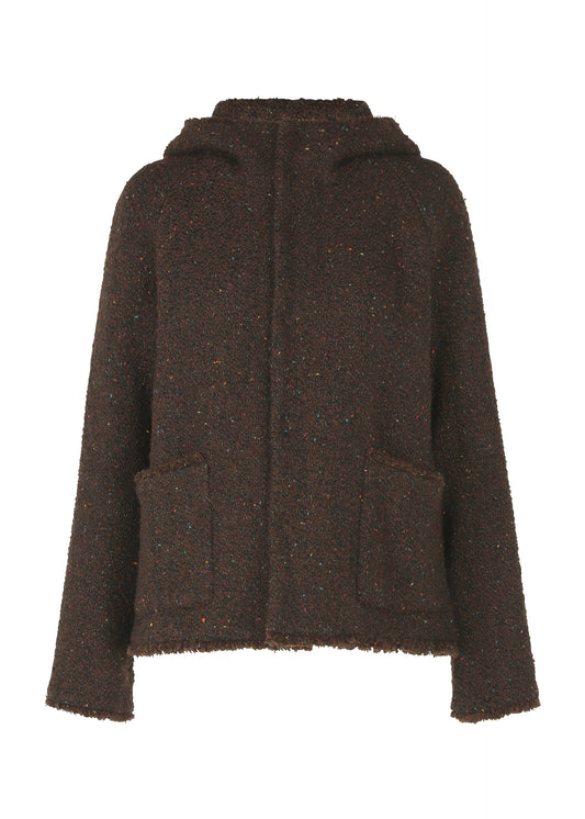 A product shot of the HAAT ROVING NEP jacket in brown (44).