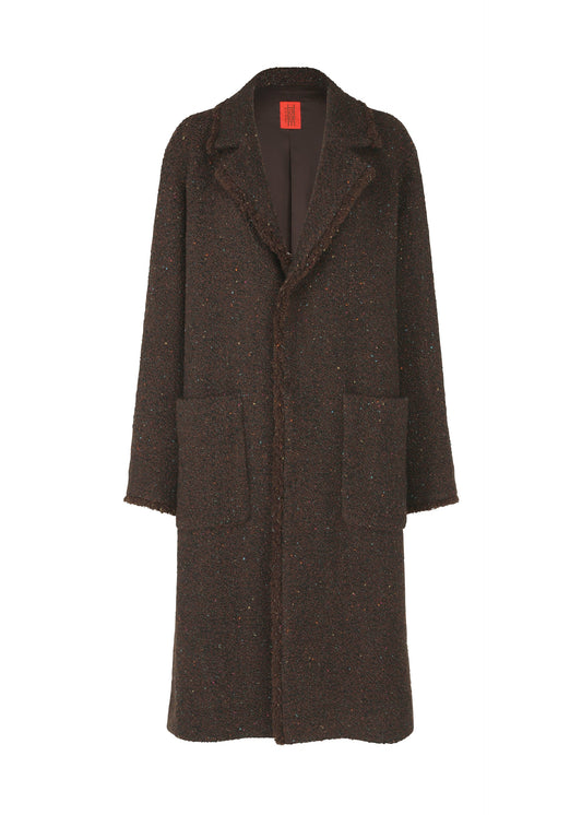 A product shot of the HAAT ROVING NEP jacket in brown (44).