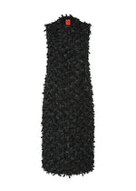 A product shot of the HAAT RIBBON TWEED clothing in black (15).