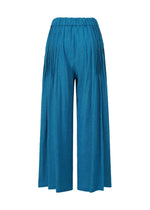 A detail shot of the HAAT PINTUCKING trousers.
