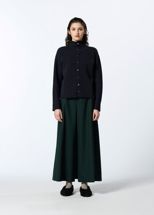 MILLED FLANNEL Trousers Black