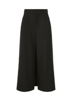 MILLED FLANNEL Trousers Black