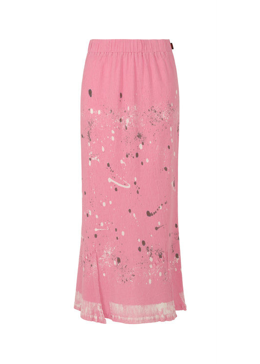 KYO CHIJIMI FRIKAKE Skirt Pink