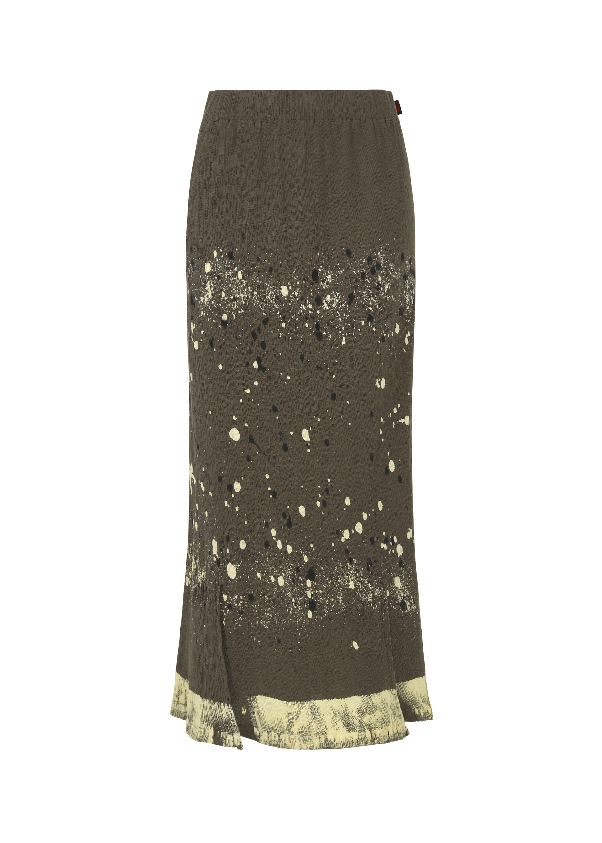 KYO CHIJIMI FRIKAKE Skirt Khaki