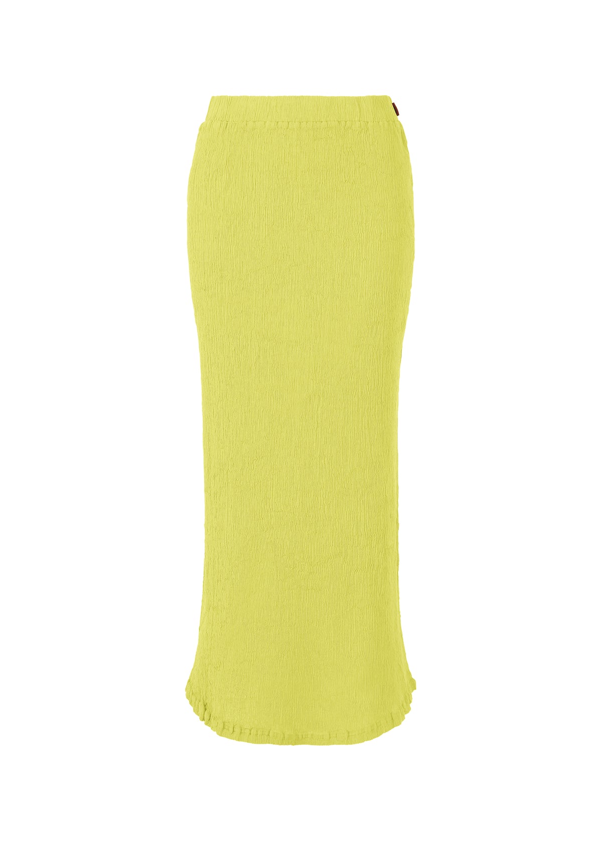 KYO CHIJIMI AUGUST Skirt Lime Yellow