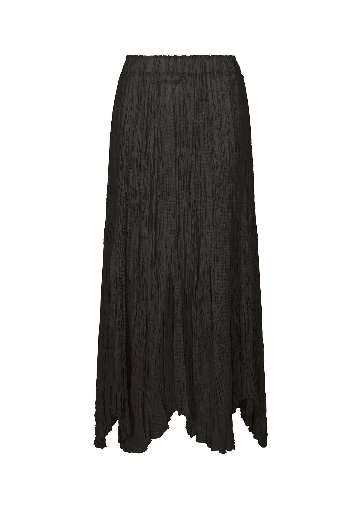A product shot of the HAAT TATSUMAKI SKIRT skirt in black.