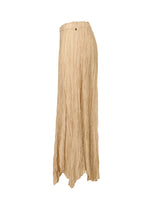 A detail shot of the HAAT TATSUMAKI SKIRT skirt.