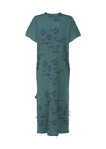 A detail shot of the HAAT KYO CHIJIMI CUT LOOP dress.