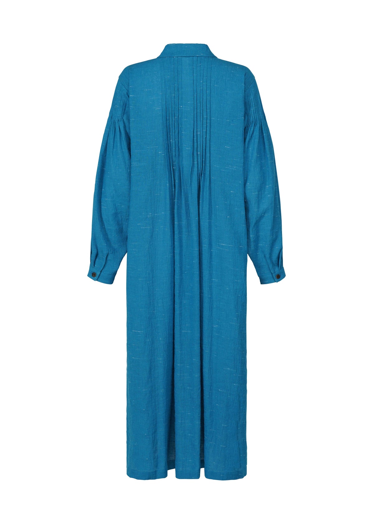 A detail shot of the HAAT PINTUCKING dress.