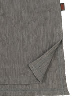 A detail shot of the HAAT KYO CHIJIMI COMBINATION shirt.