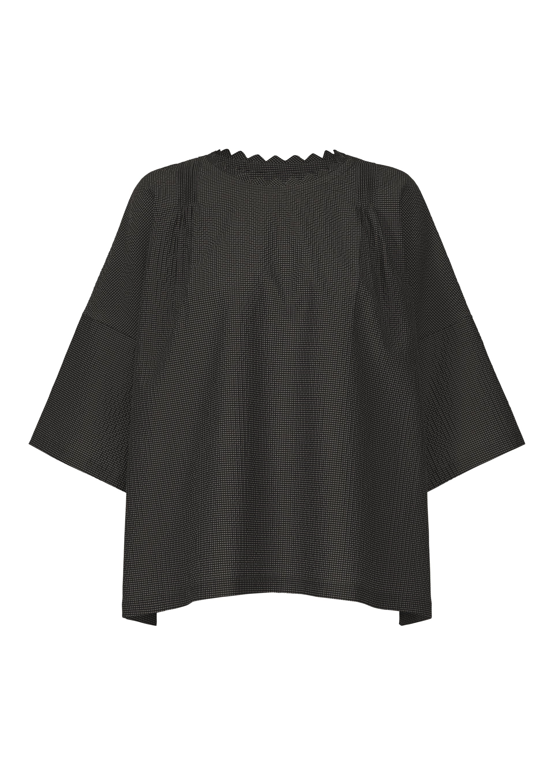 A product shot of the HAAT LIGHT WEIGHT shirt in black.