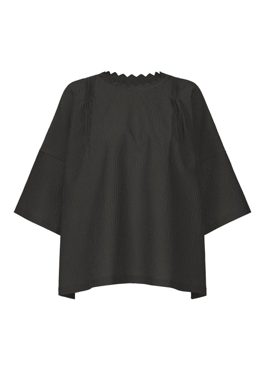 A product shot of the HAAT LIGHT WEIGHT shirt in black.