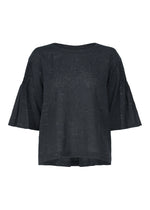 A product shot of the HAAT PINTUCKING shirt in charcoal (14).