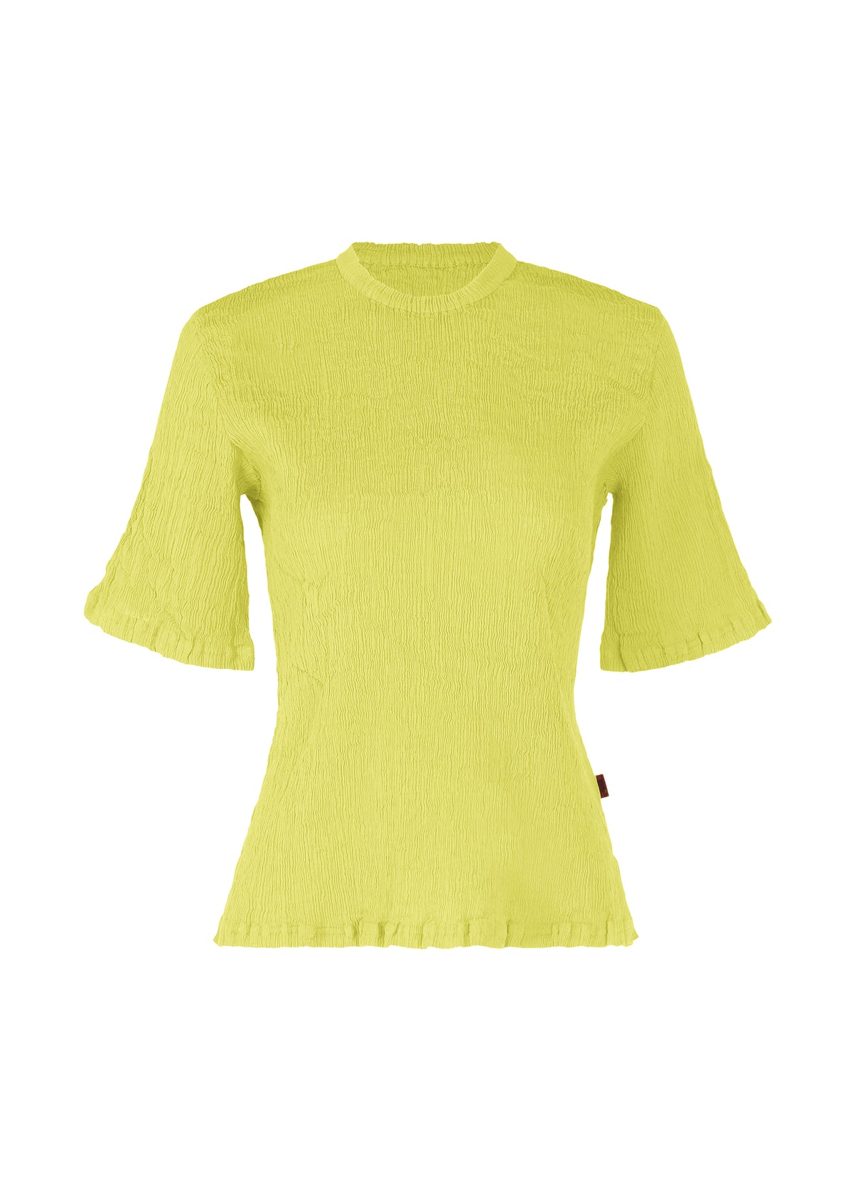 KYO CHIJIMI AUGUST Top Lime Yellow
