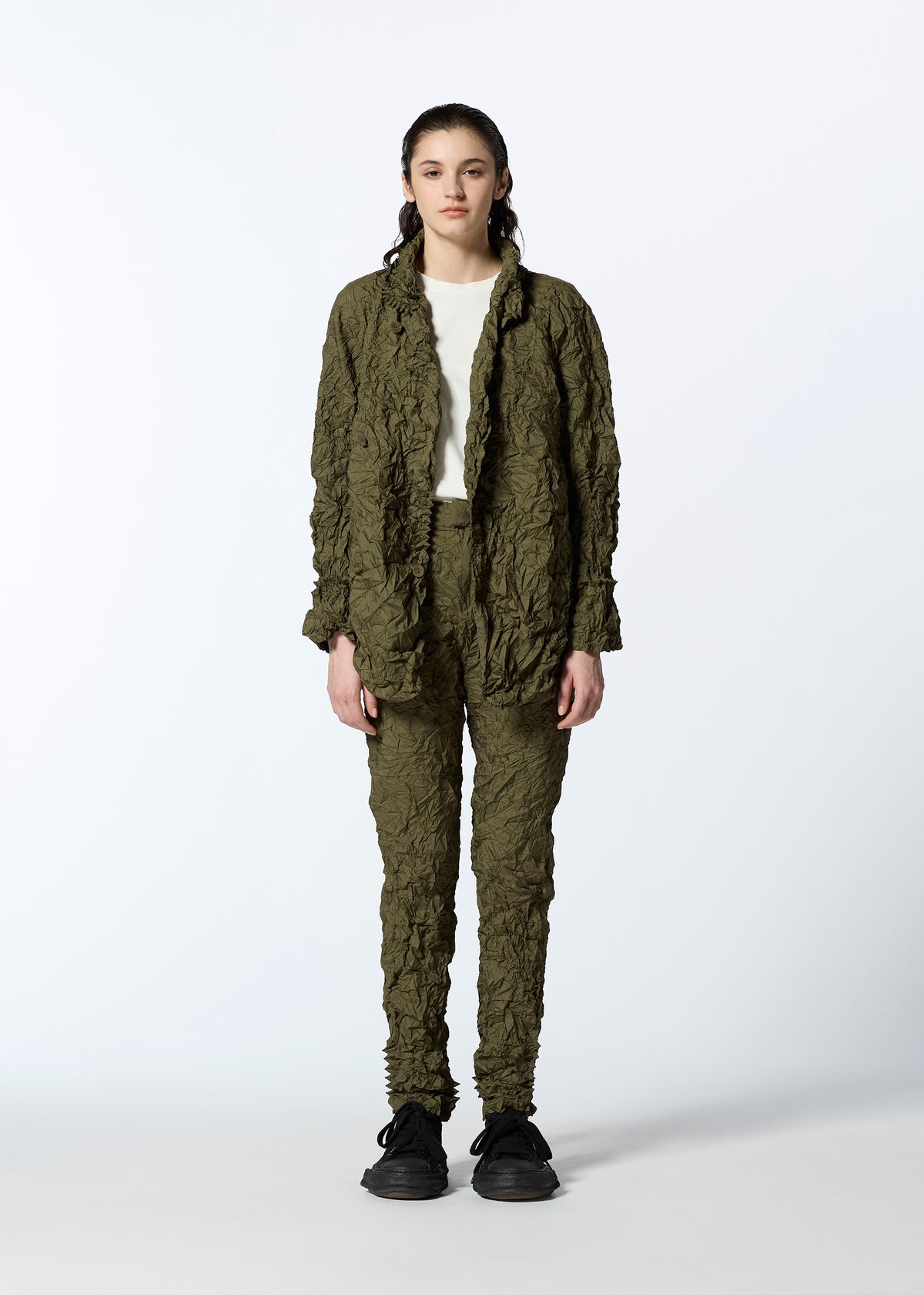 KUMO SHIBORI PARKER Cardigan Light Beige